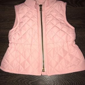 Girls infant pink vest 3-6 months